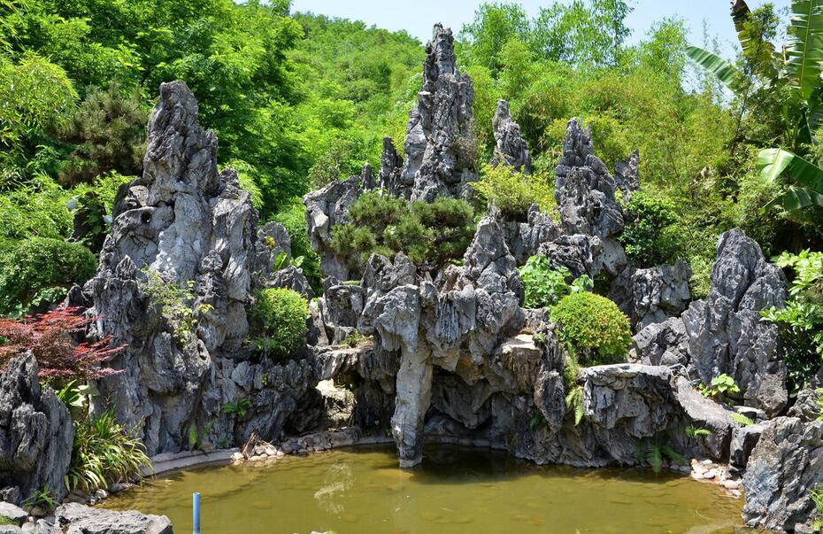 四川塑石假山